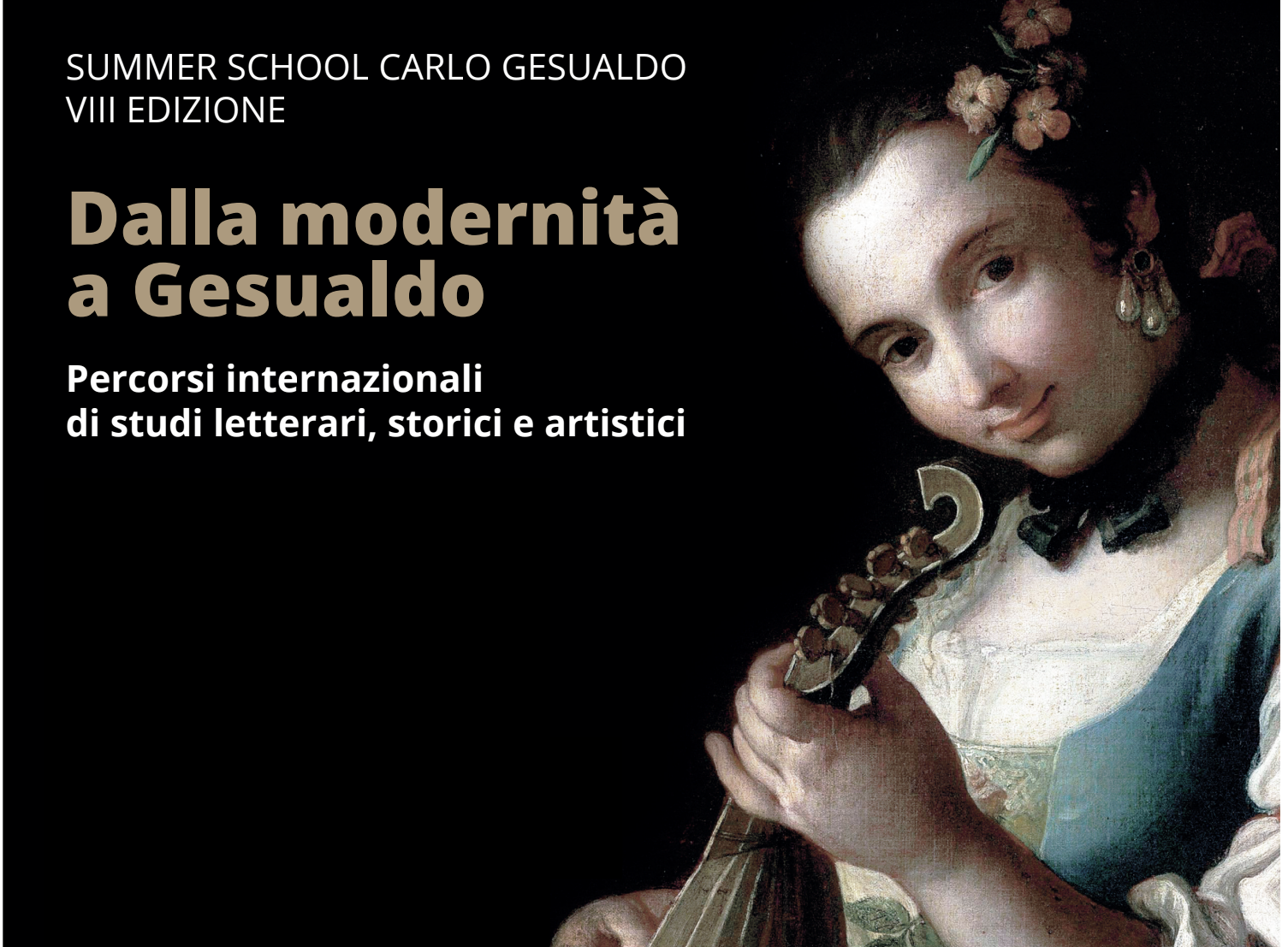 Summer School VIII edizione "Dalla modernità a Gesualdo. Percorsi internazionali di studi letterari, storici e artistici"